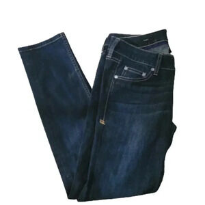 a.n.a. dark blue skinny jeans